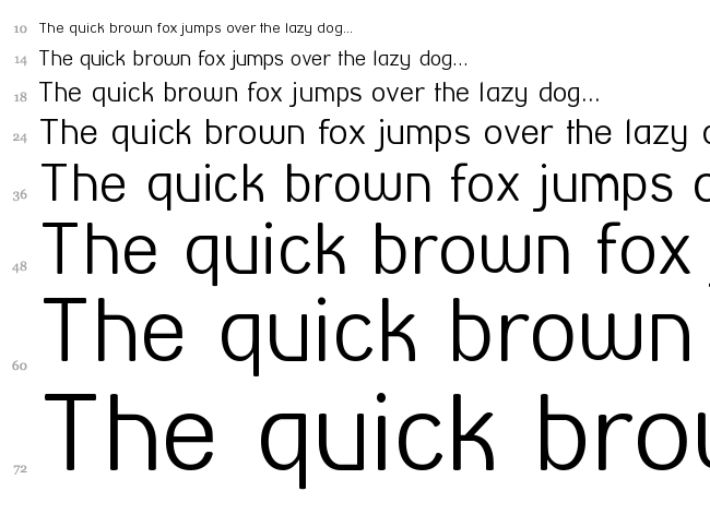 Street Corner font waterfall